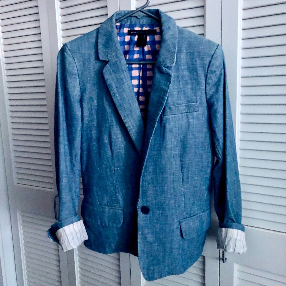 Marc Jacobs Chambray Blazer Size 6
